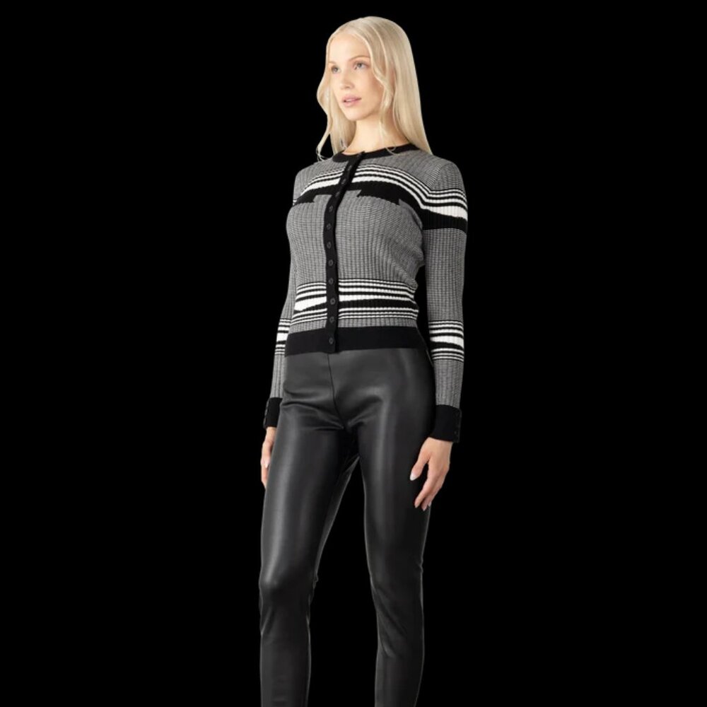Generation Love Beatrix Ribbed Cardigan